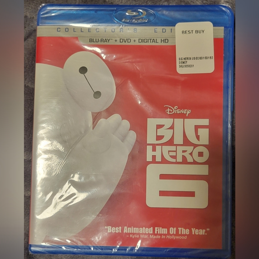 Disney Big Hero 6 Collector's Edition Blu-ray+DVD+Digital HD